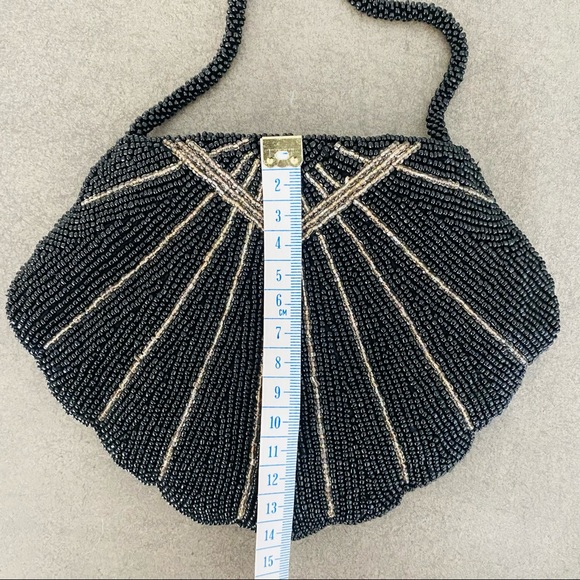 Hand beaded Vintage style Evening Bag - Picture 7 of 8